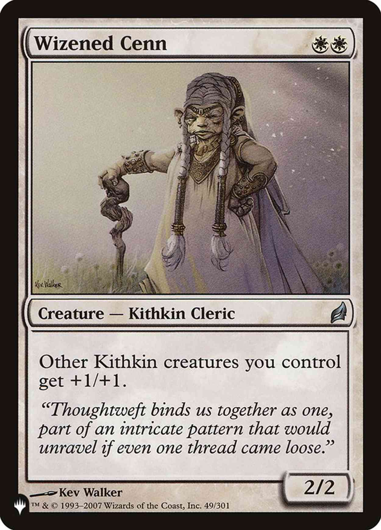 Wizened Cenn magic card front