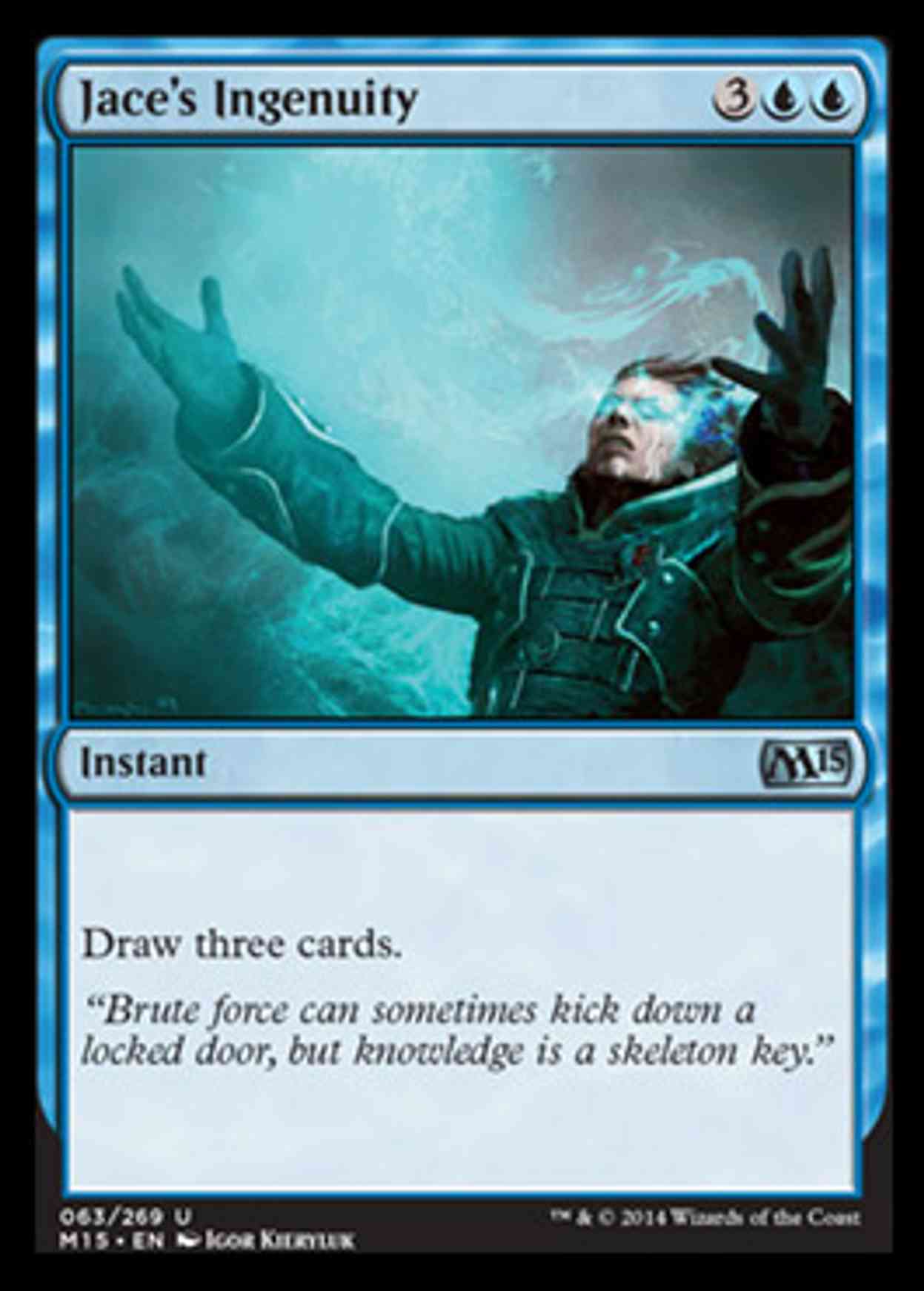 Jace's Ingenuity magic card front