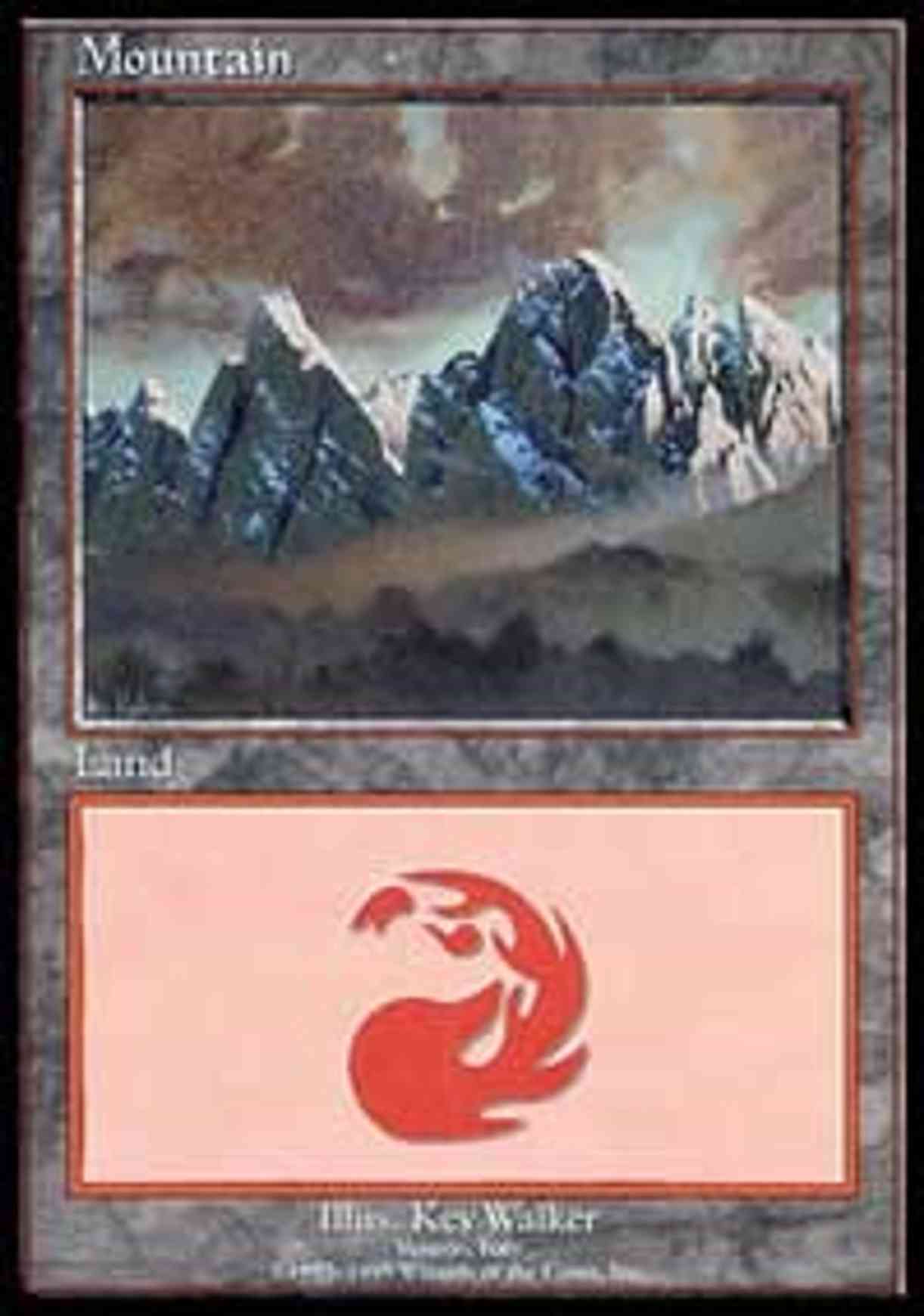 Mountain - Vesuvio magic card front