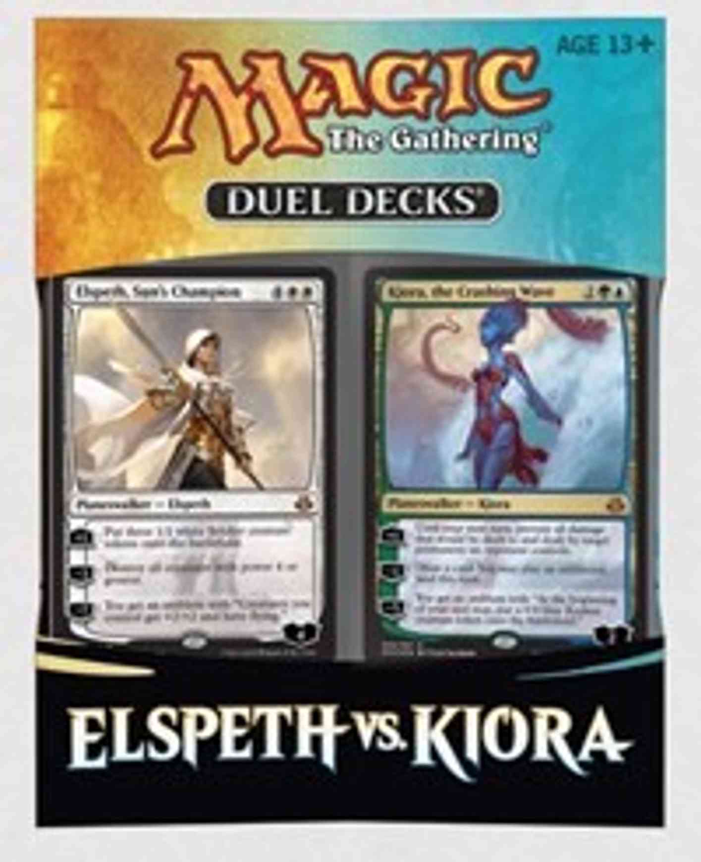 Duel Decks: Elspeth vs. Kiora magic card front
