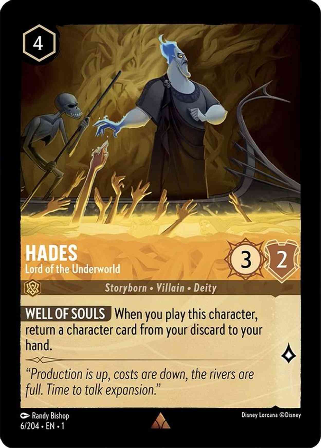 Hades - Lord of the Underworld magic card front