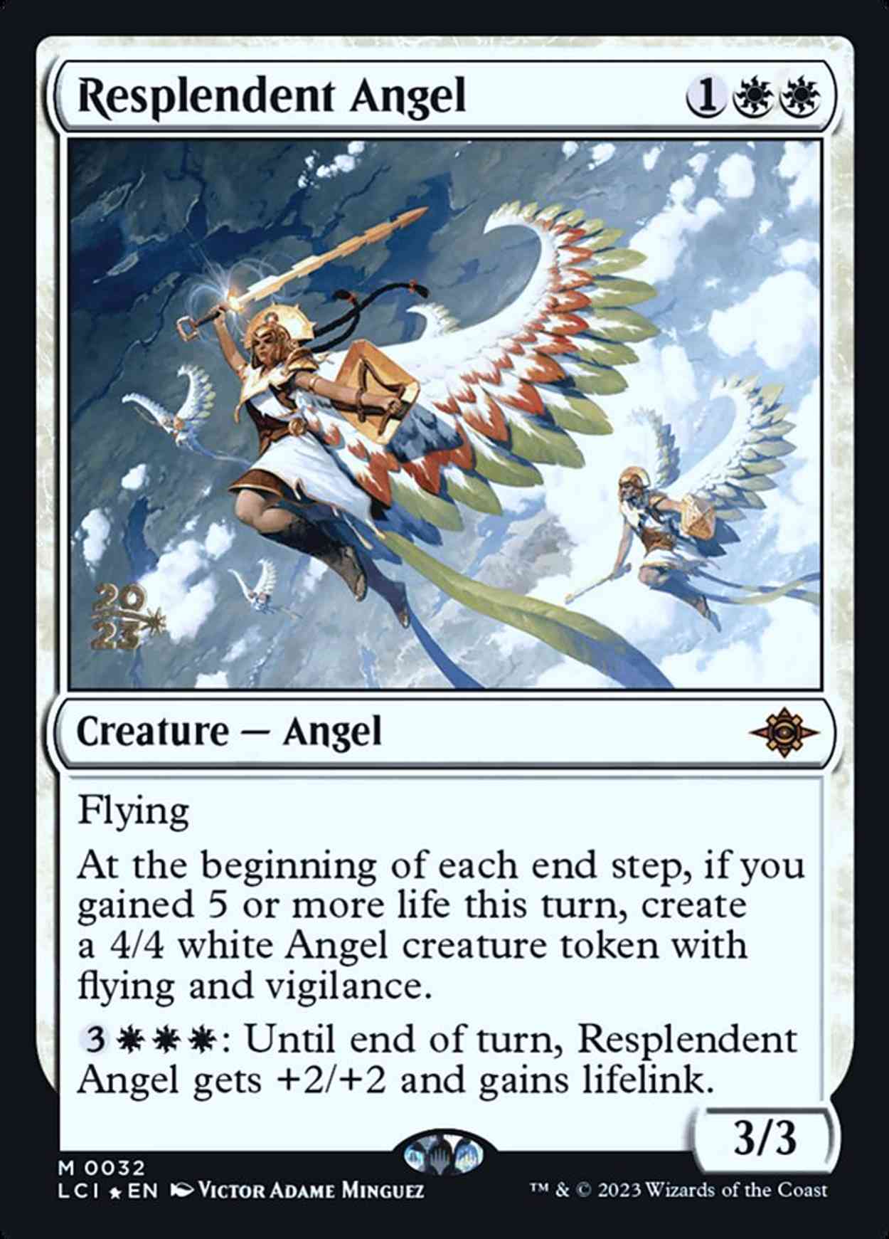 Resplendent Angel (LCI) magic card front
