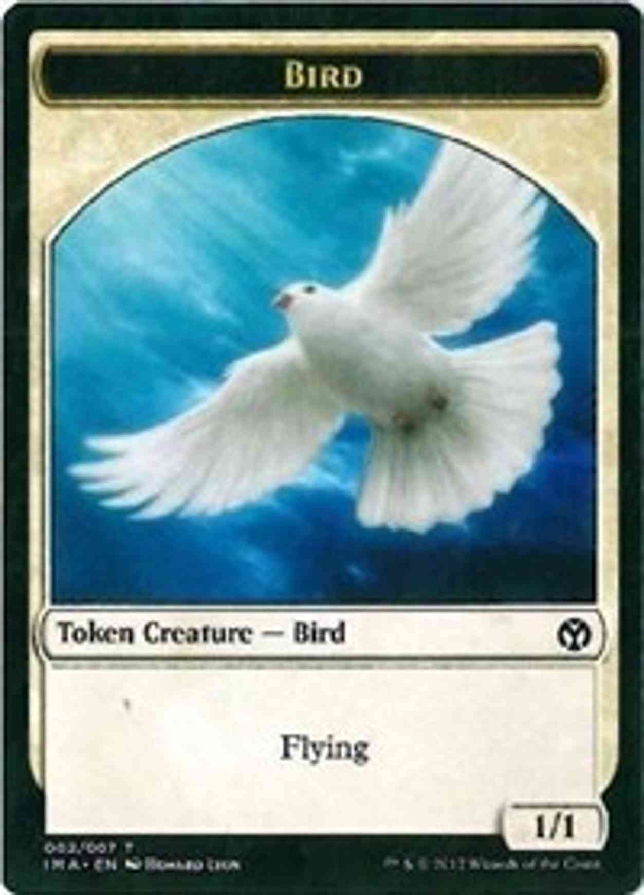 Bird Token (002) magic card front