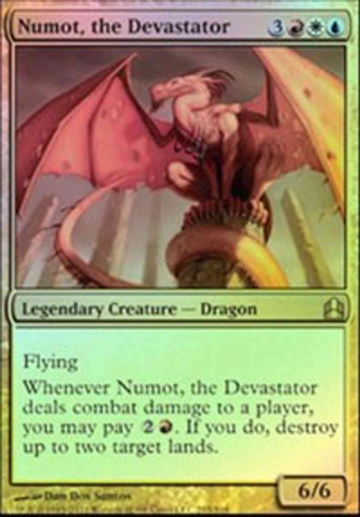 Numot, the Devastator (Oversized) magic card front