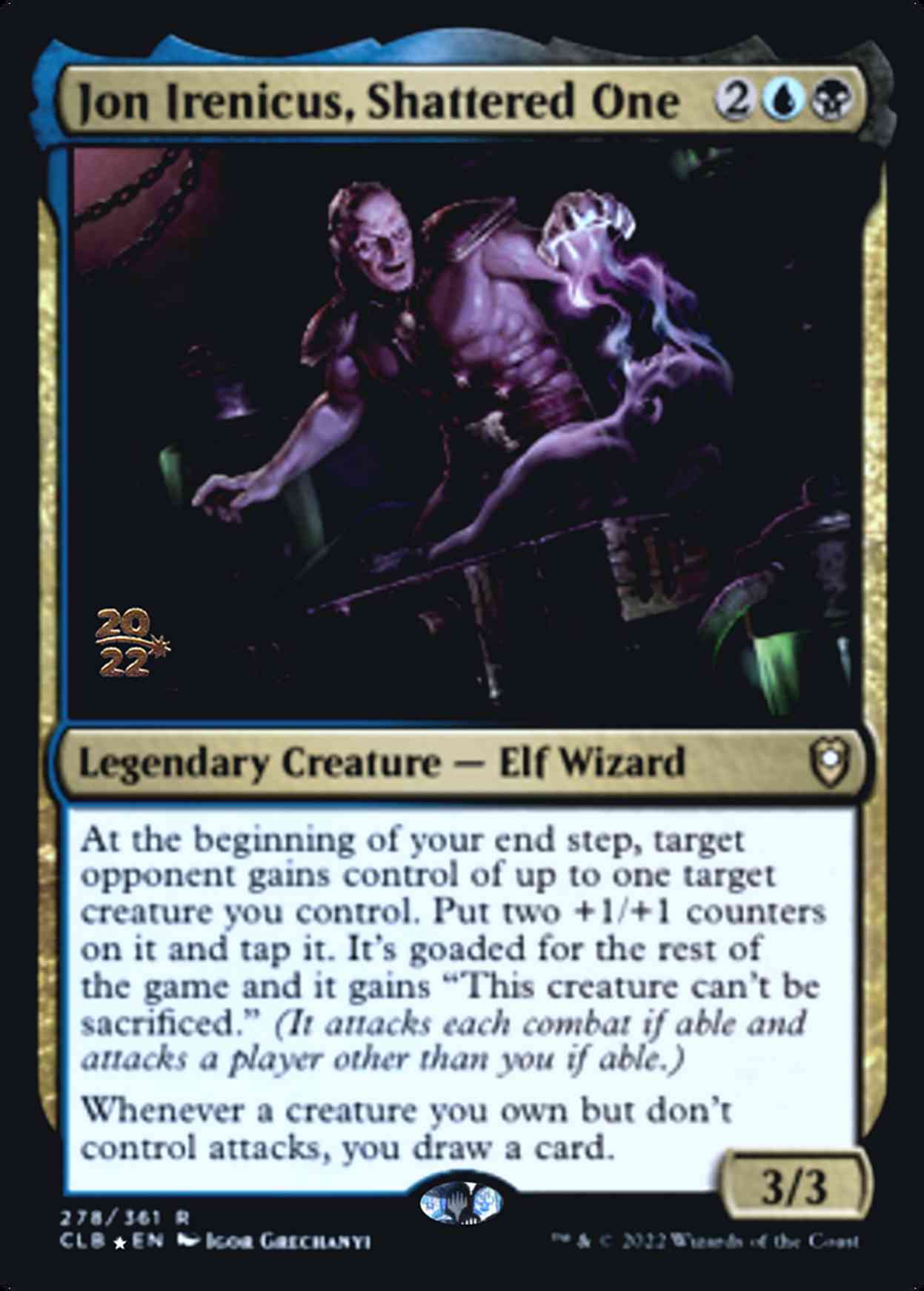 Jon Irenicus, Shattered One Price from mtg Prerelease Cards