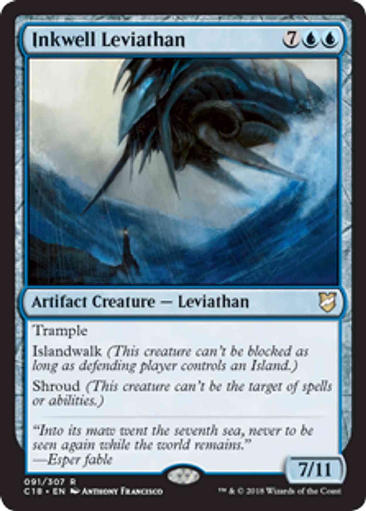 Inkwell Leviathan magic card front