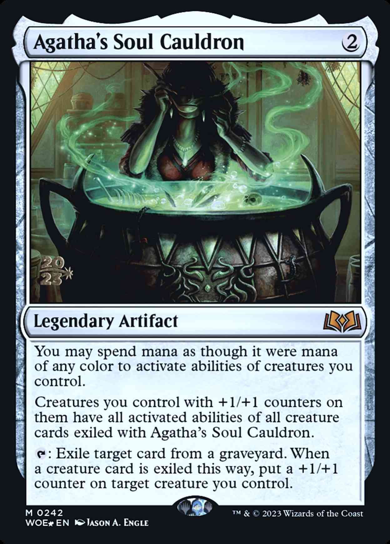 Agatha's Soul Cauldron magic card front