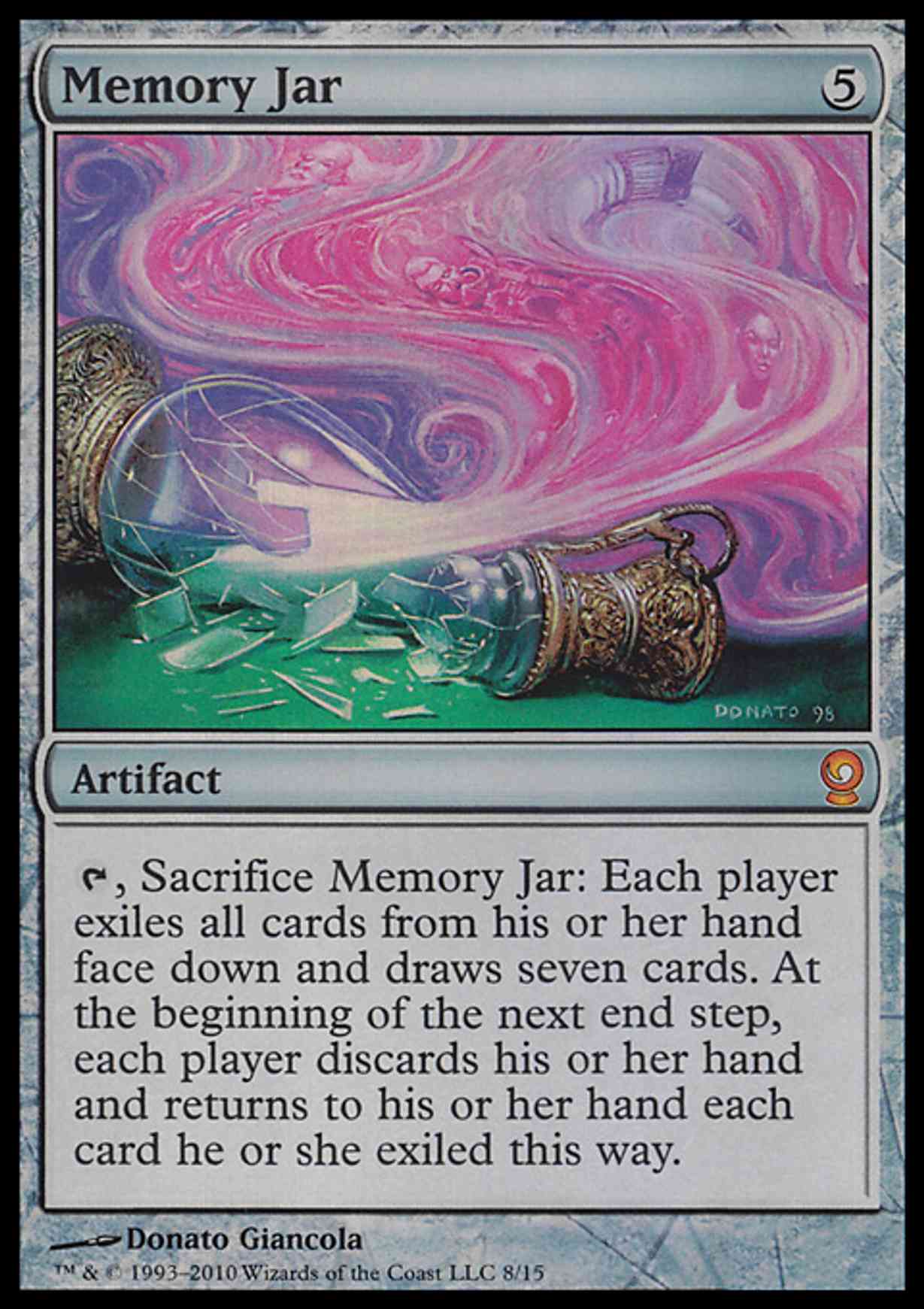 Memory Jar magic card front