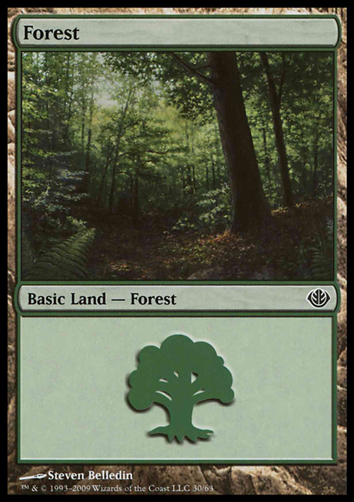 Forest (30) magic card front