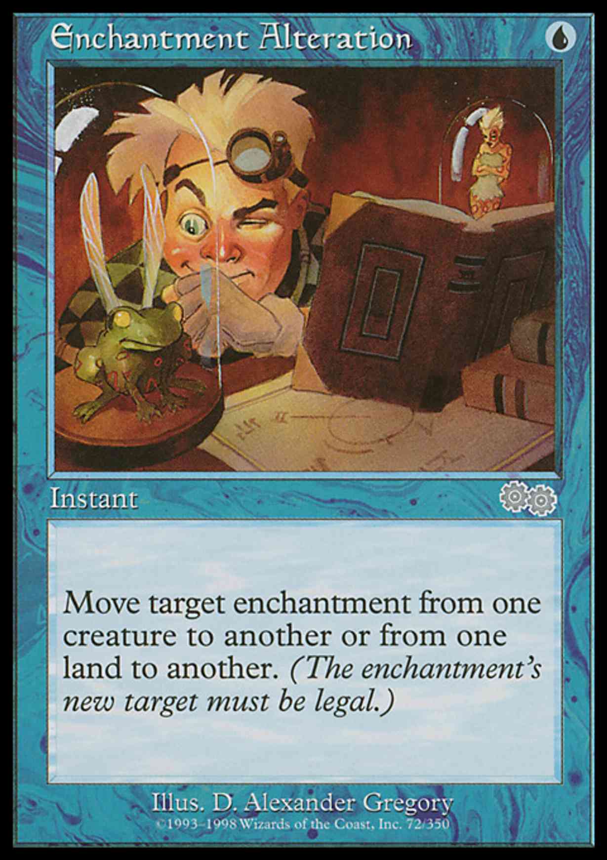 Enchantment Alteration magic card front