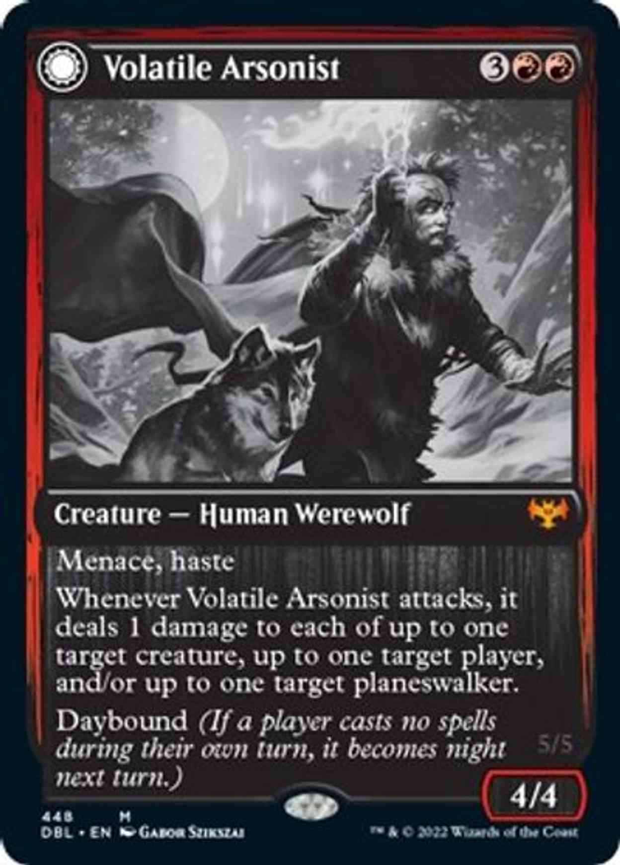 Volatile Arsonist magic card front