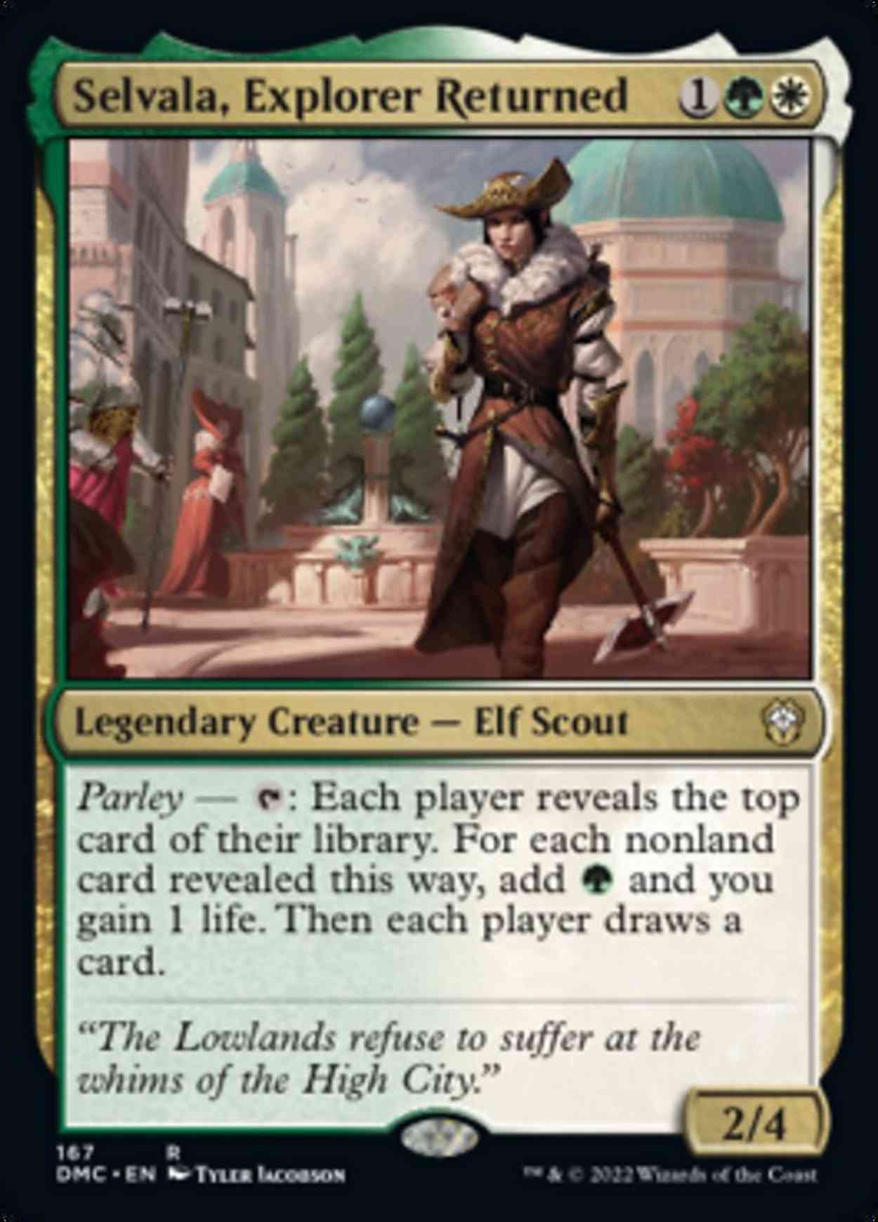 Selvala, Explorer Returned magic card front