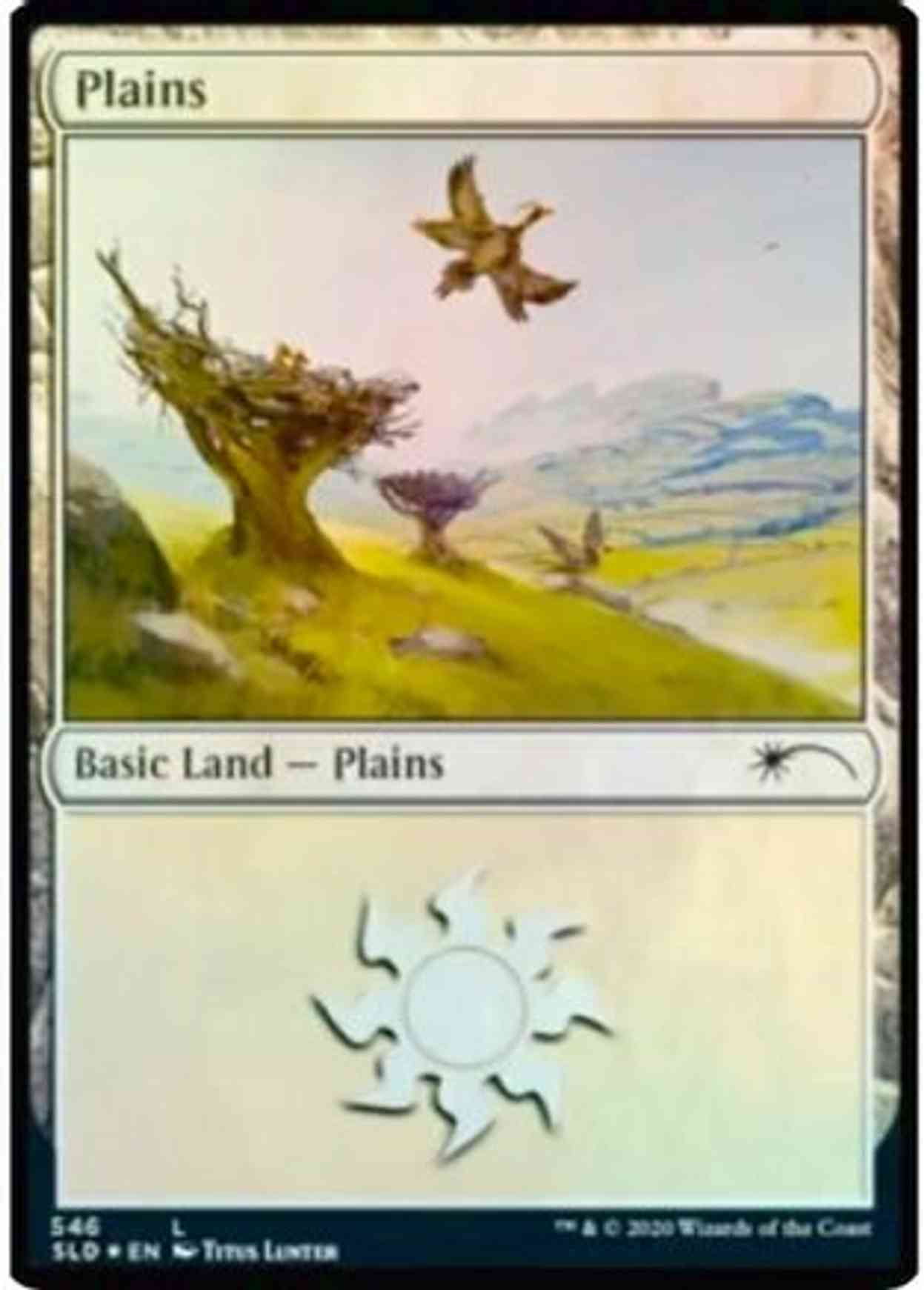 Plains (546) magic card front