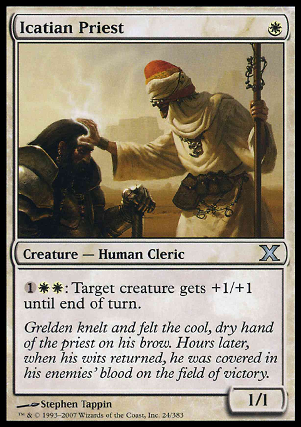 Icatian Priest magic card front
