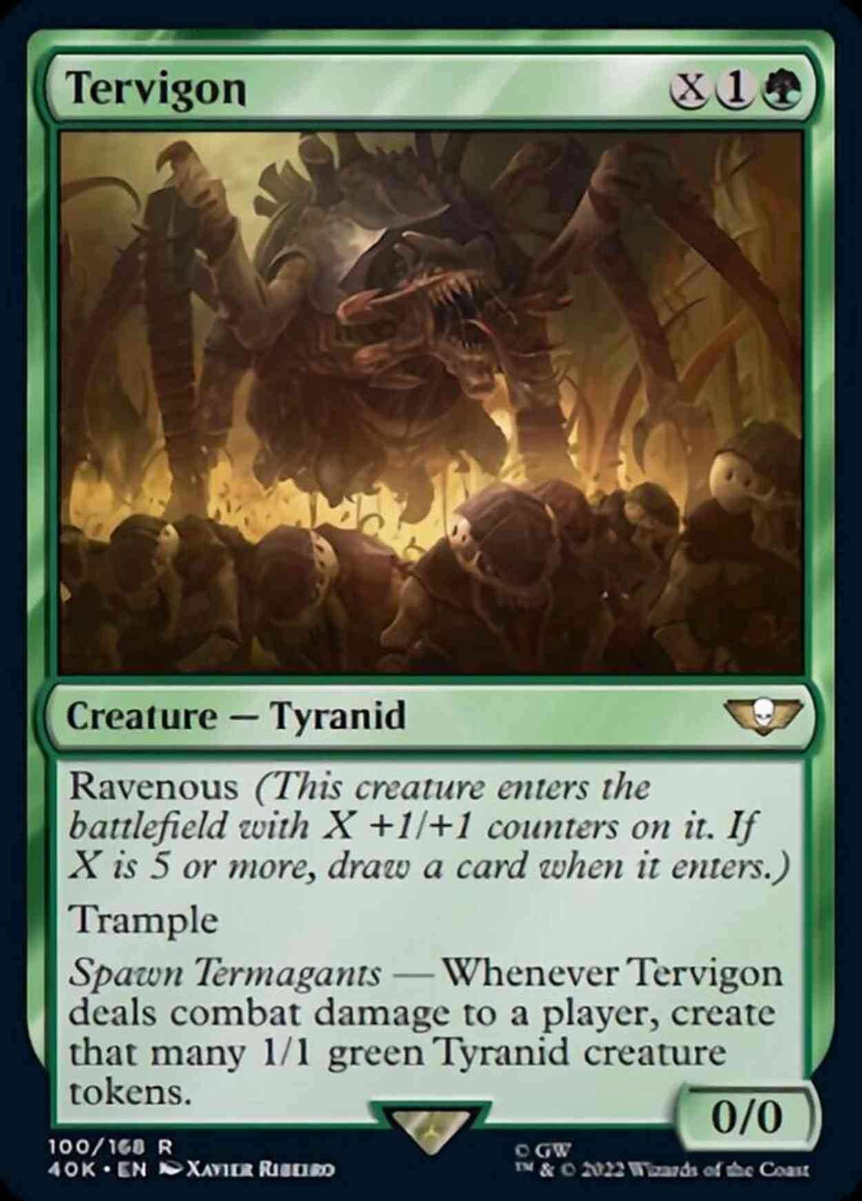 Tervigon magic card front