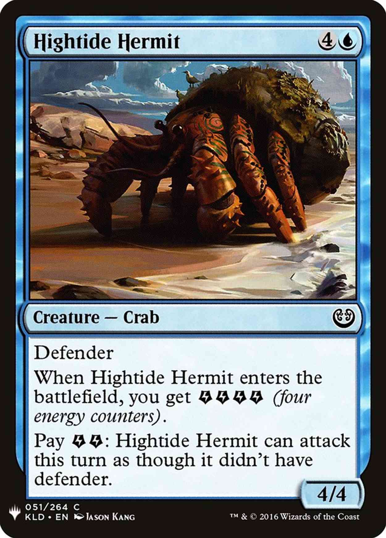 Hightide Hermit magic card front
