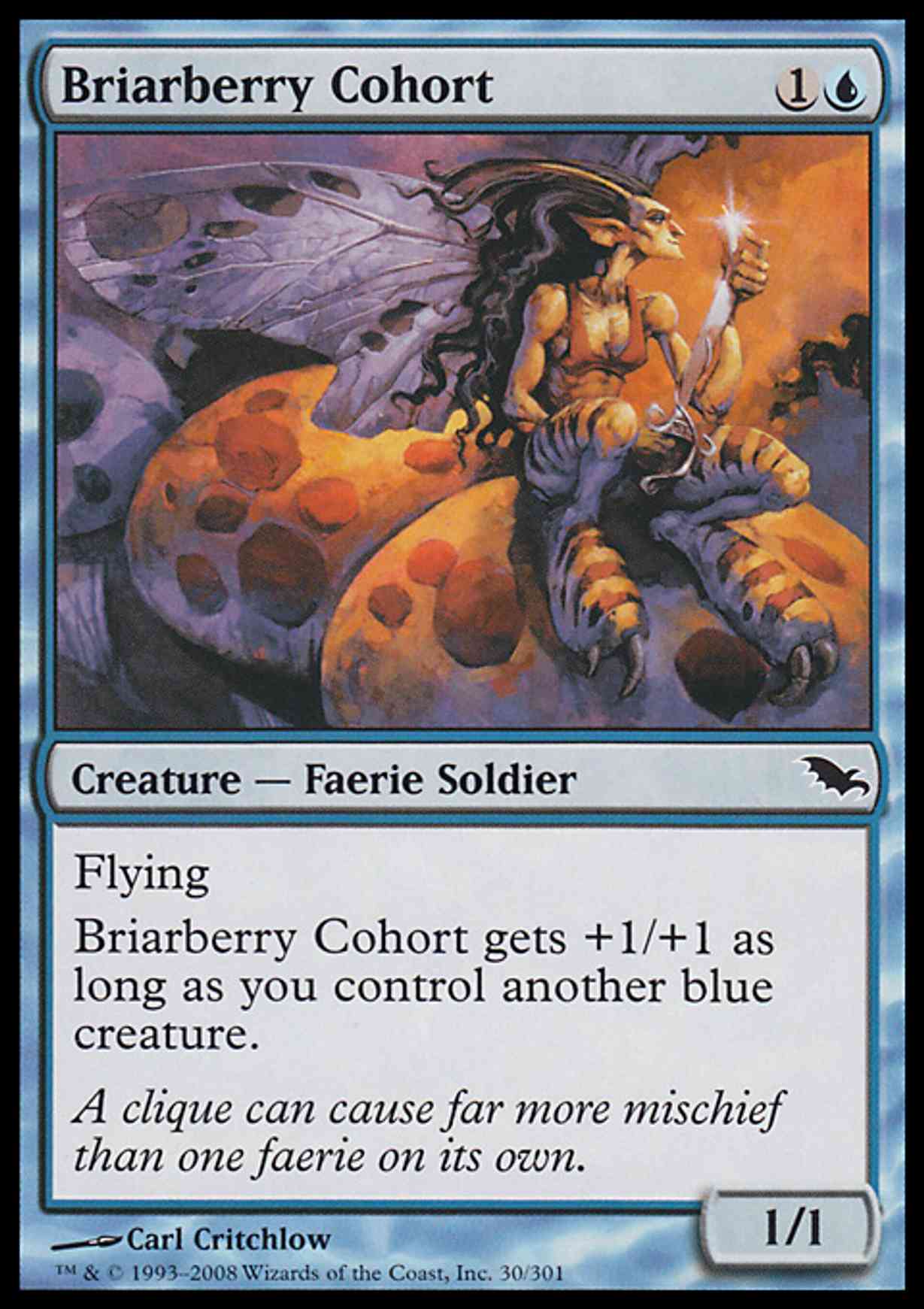 Briarberry Cohort magic card front