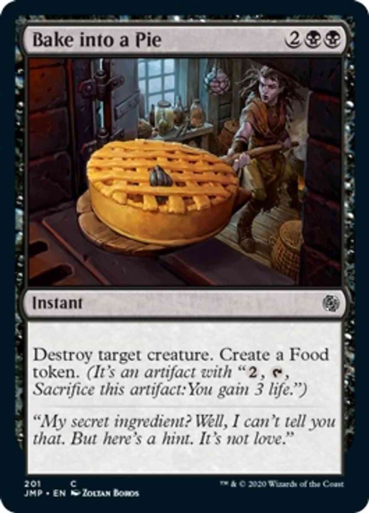 Bake into a Pie magic card front