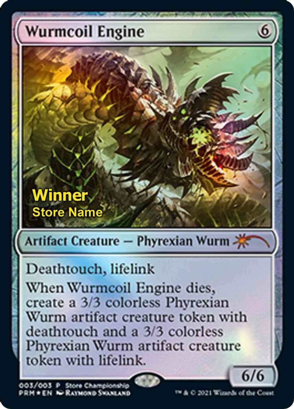 Wurmcoil Engine (Winner) magic card front