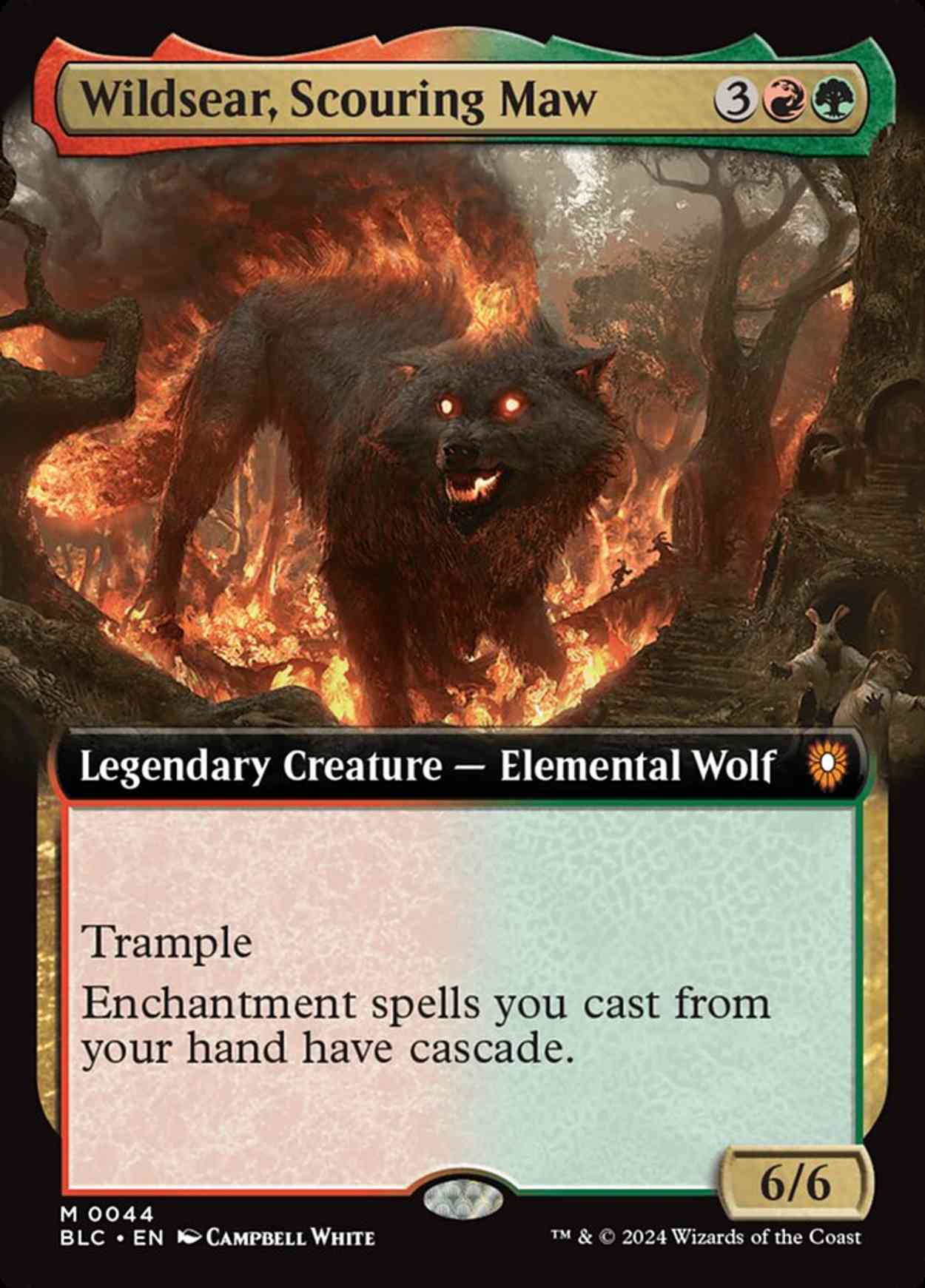 Wildsear, Scouring Maw magic card front