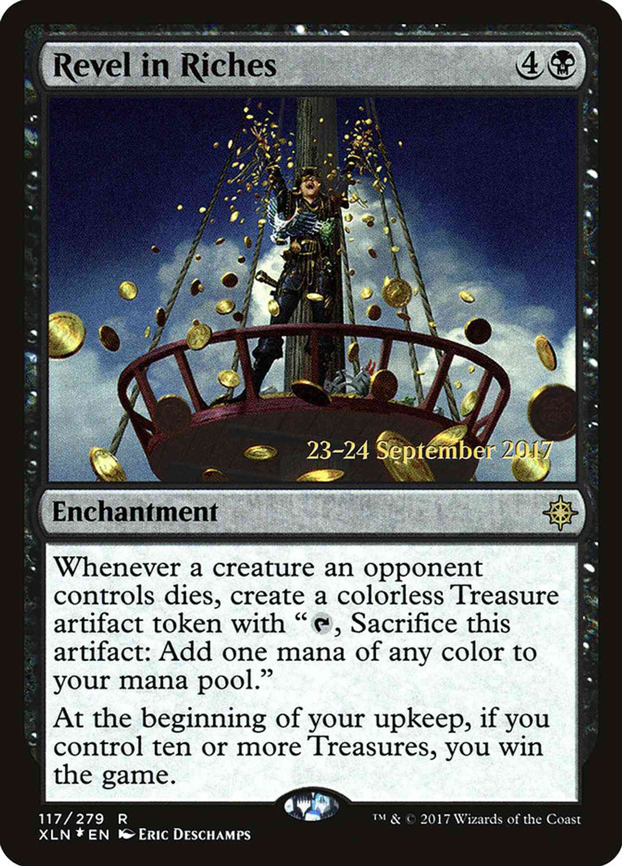 Revel in Riches magic card front
