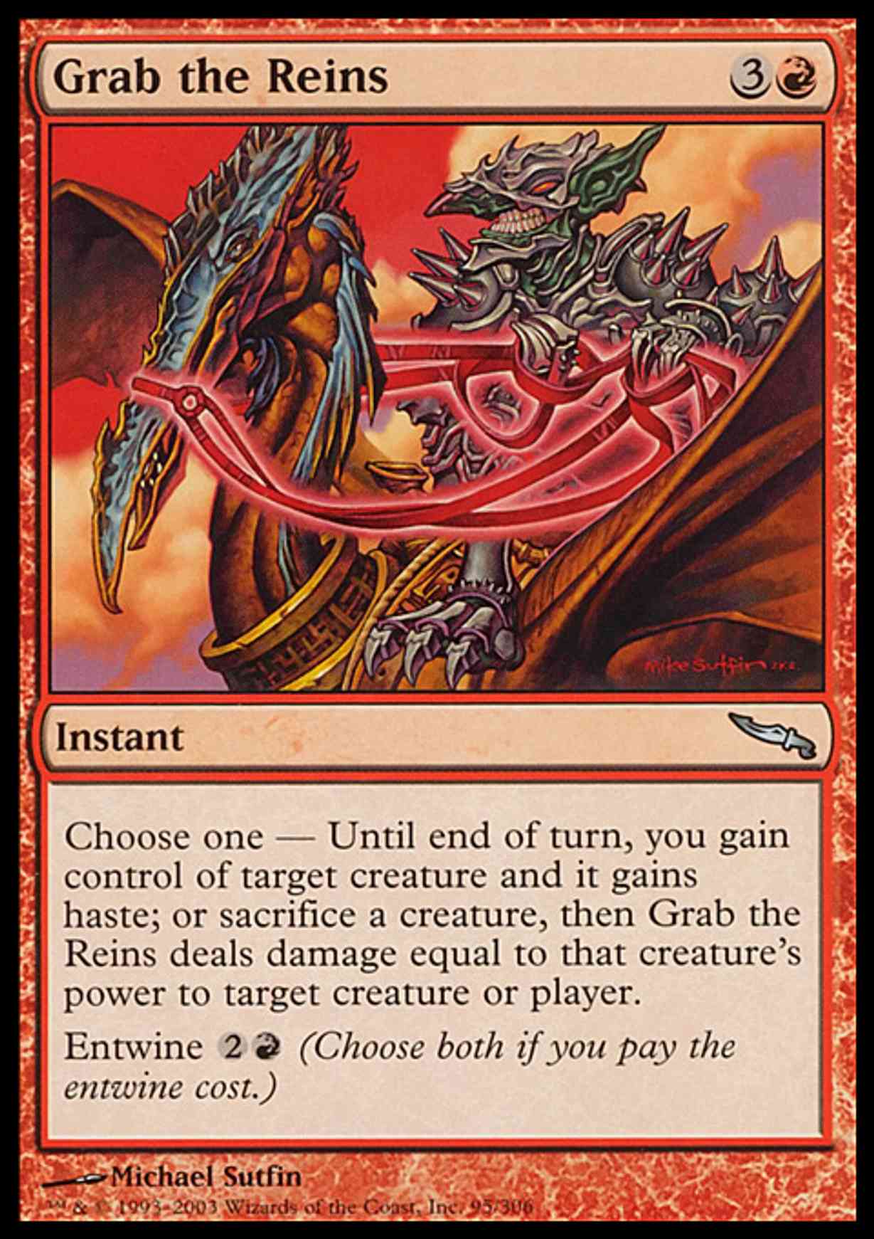 Grab the Reins magic card front