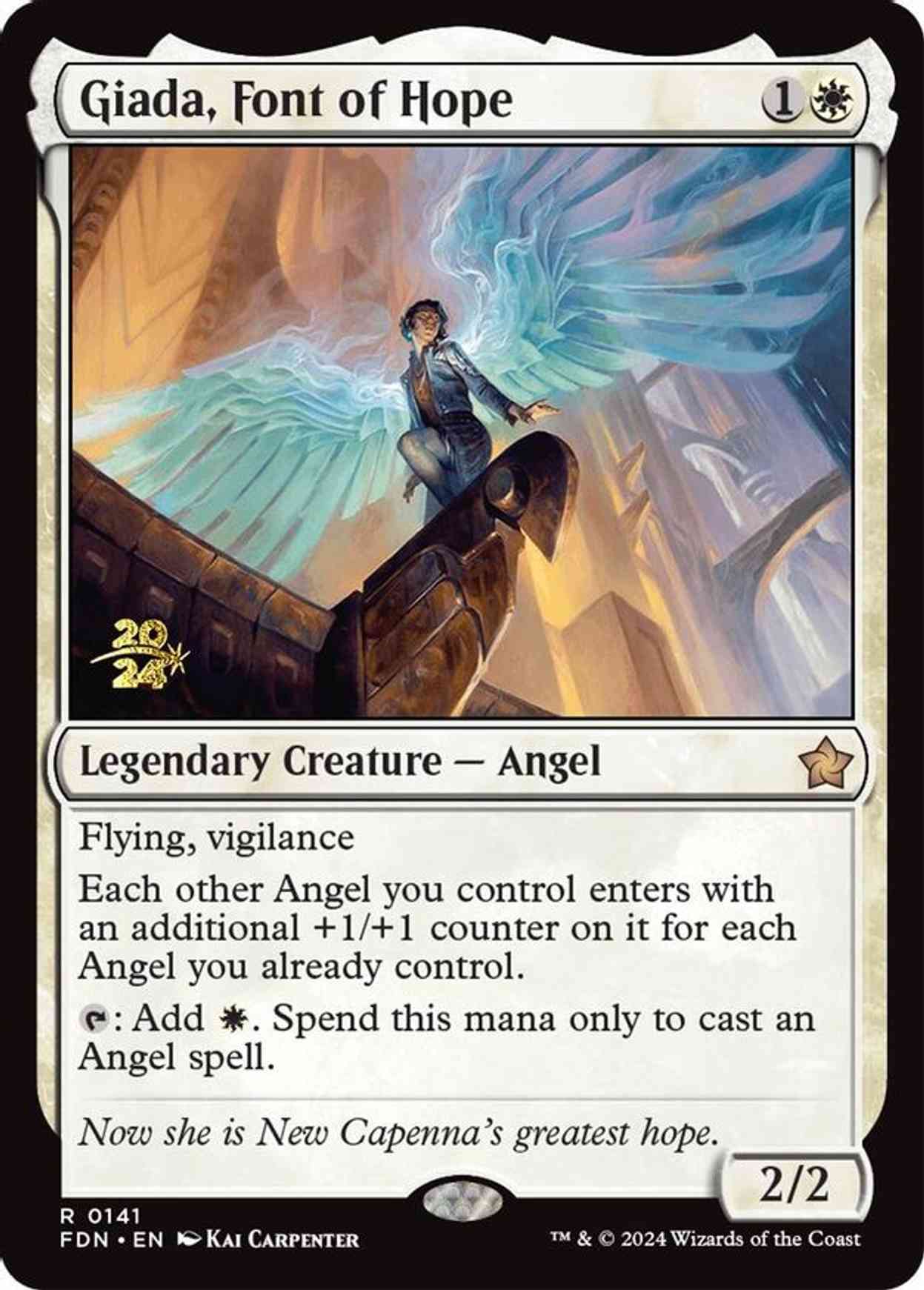 Giada, Font of Hope (FDN) magic card front