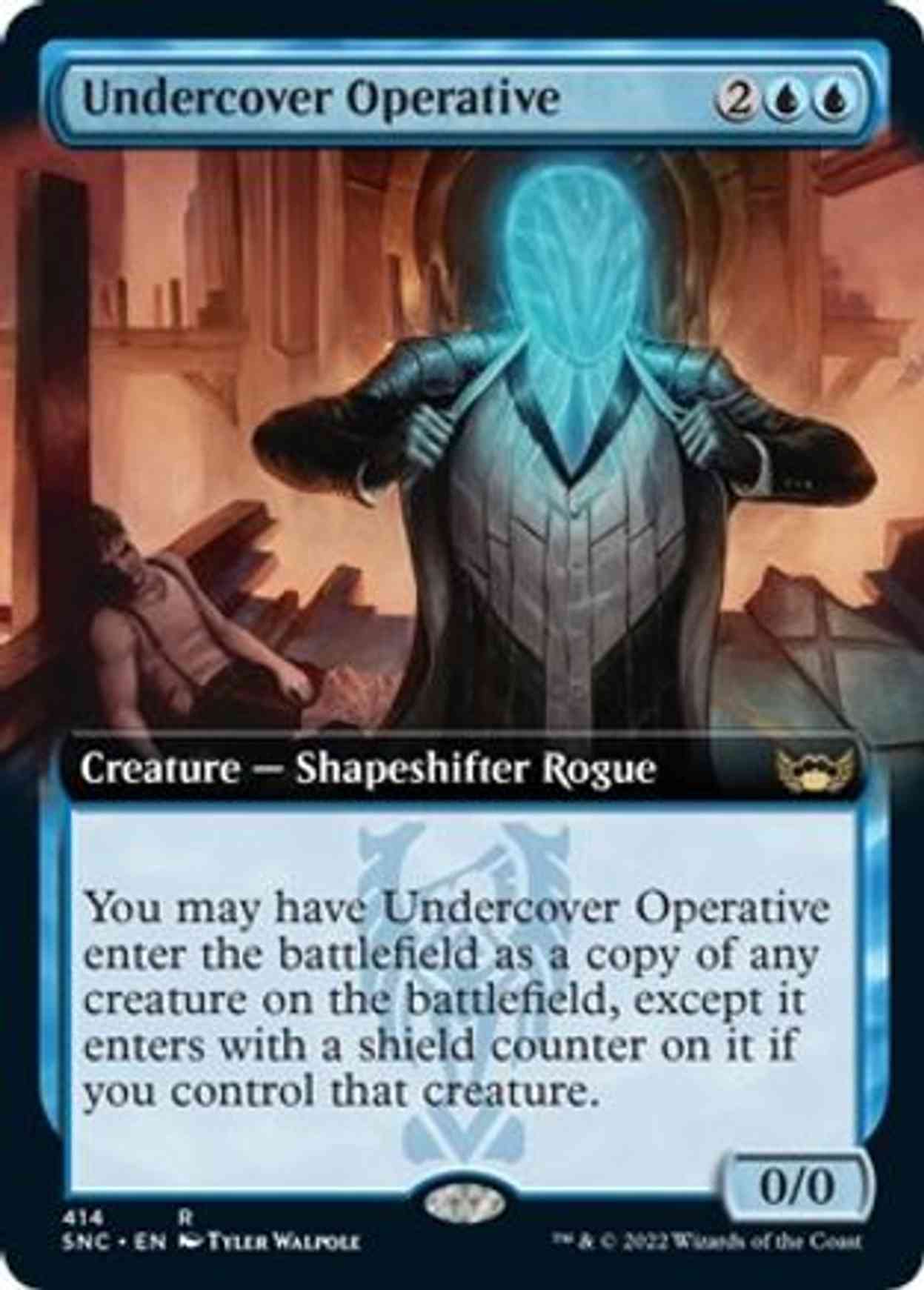 Undercover Operative (Extended Art) magic card front