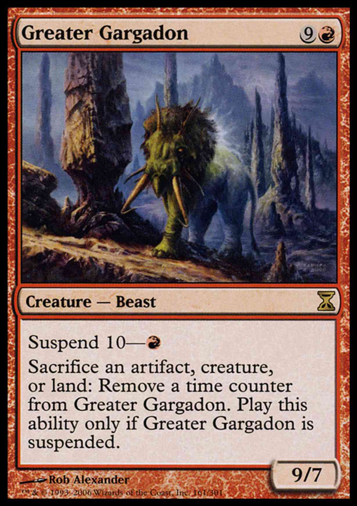 Greater Gargadon magic card front