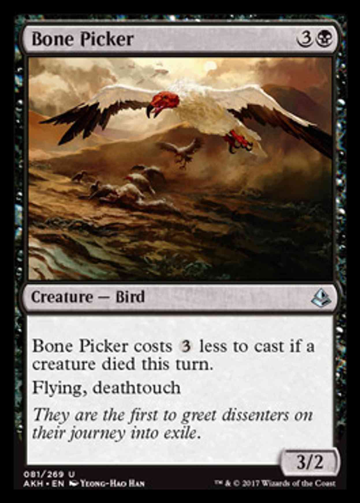 Bone Picker magic card front