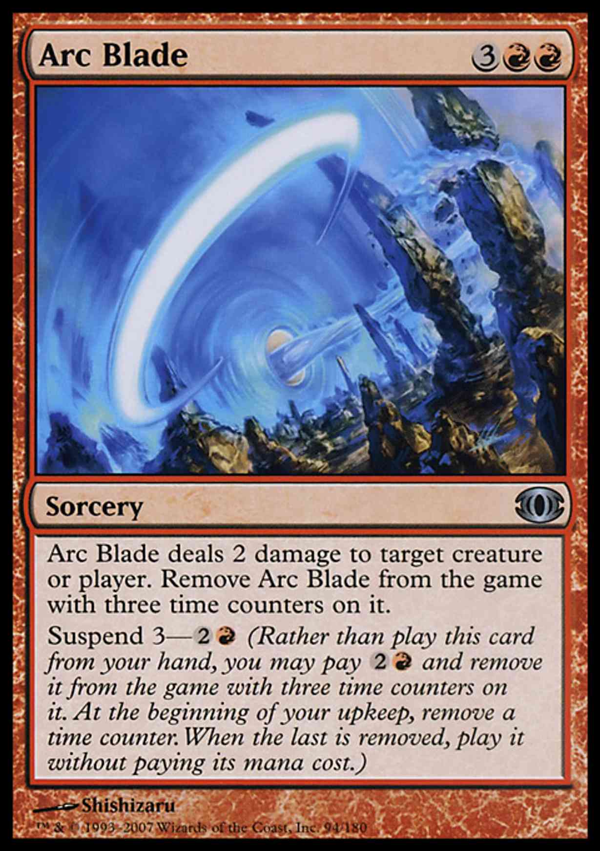 Arc Blade magic card front