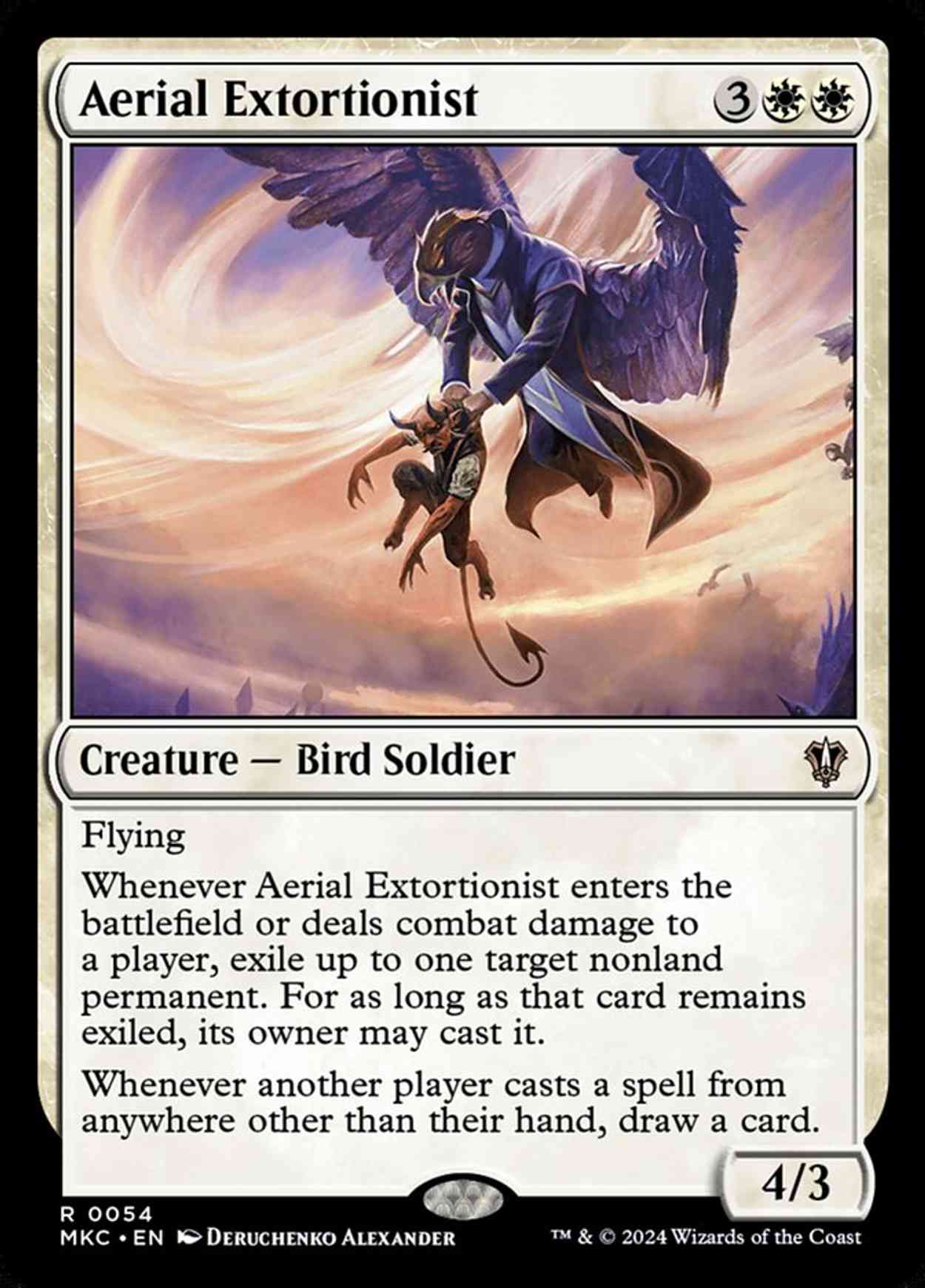Aerial Extortionist magic card front