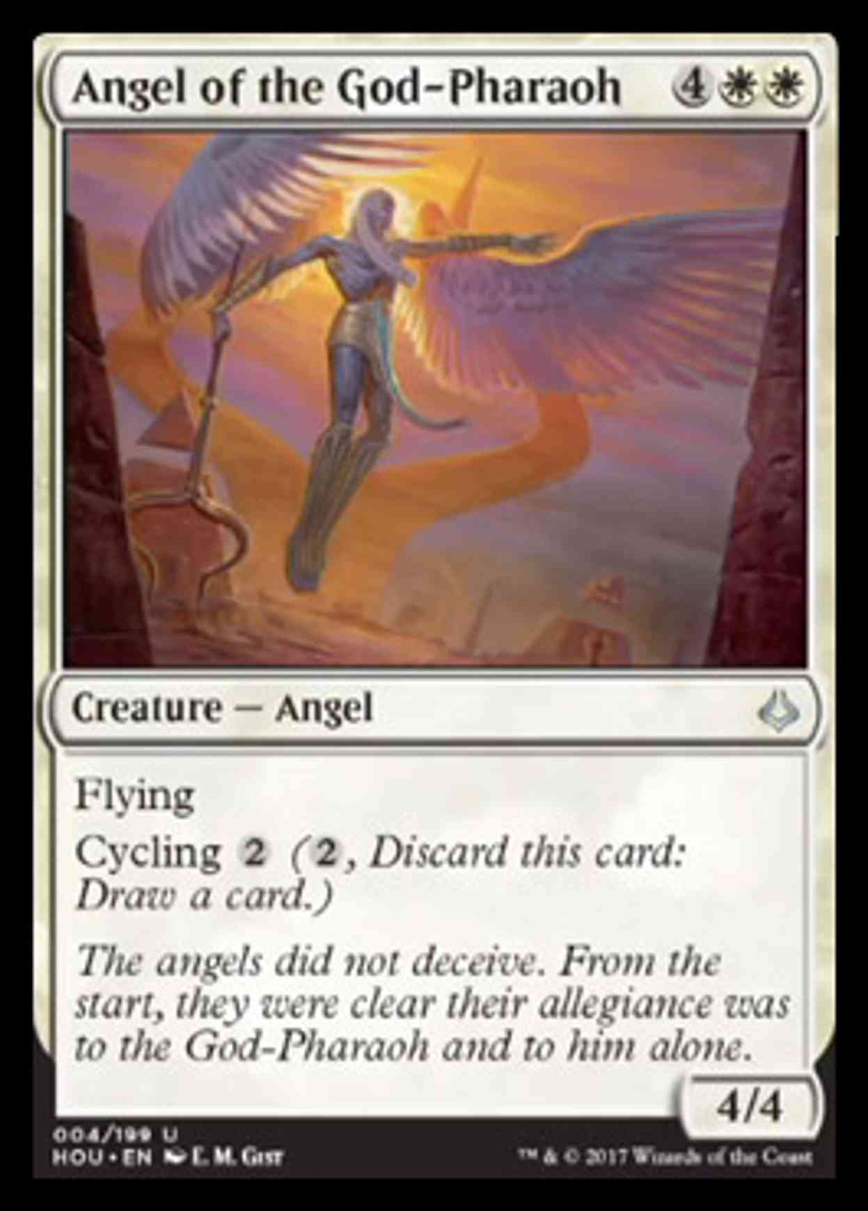 Angel of the God-Pharaoh magic card front
