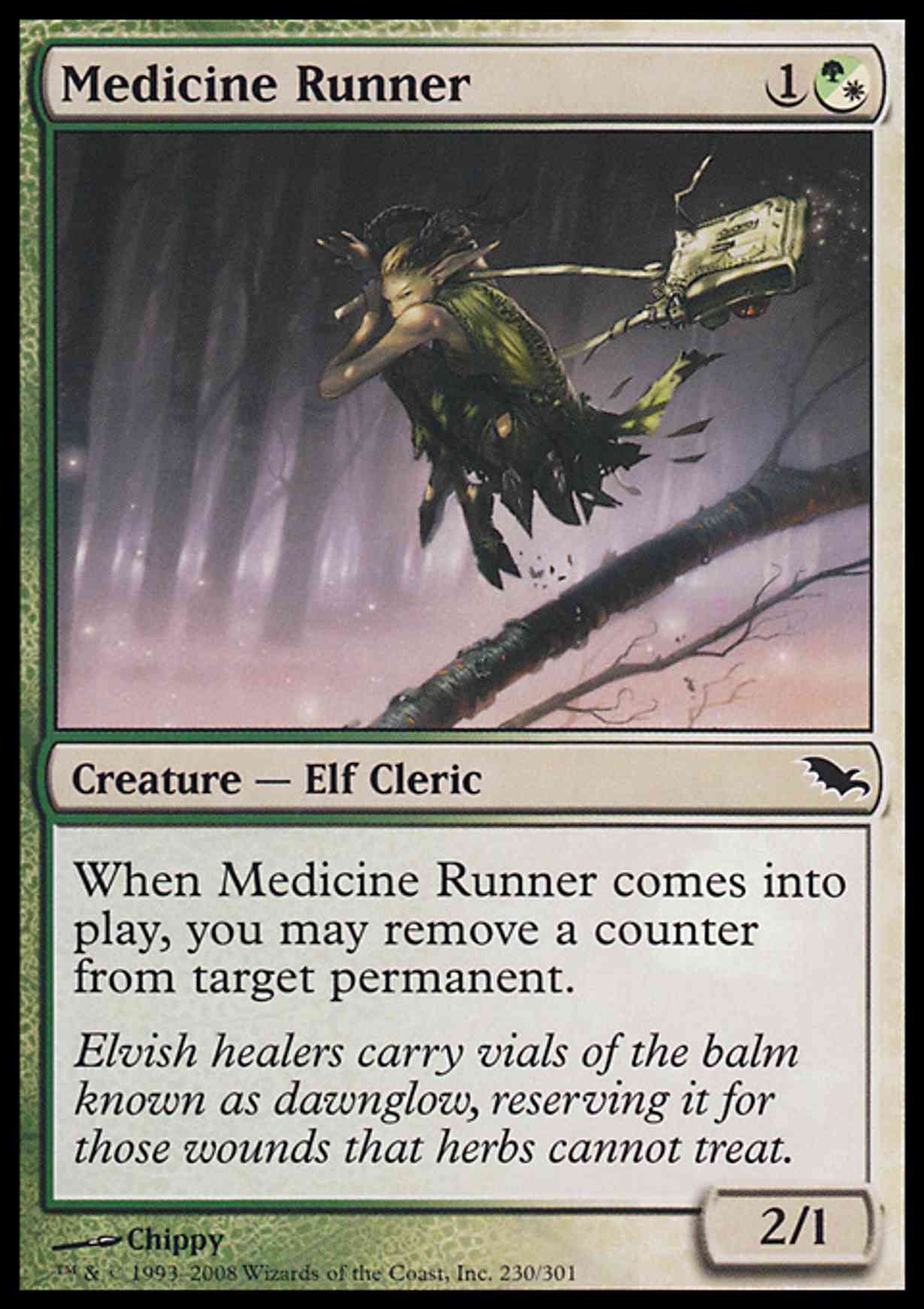 Medicine Runner magic card front