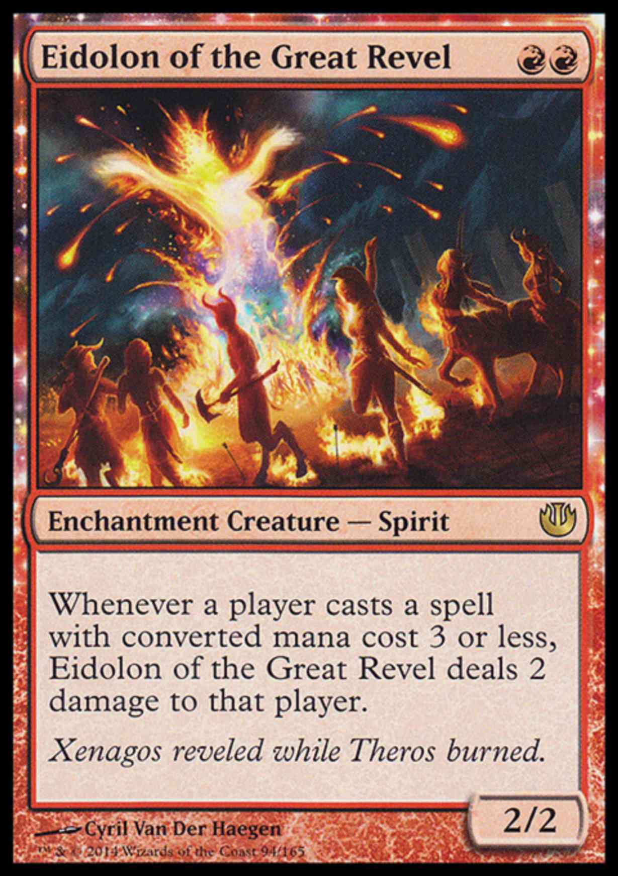Eidolon of the Great Revel magic card front