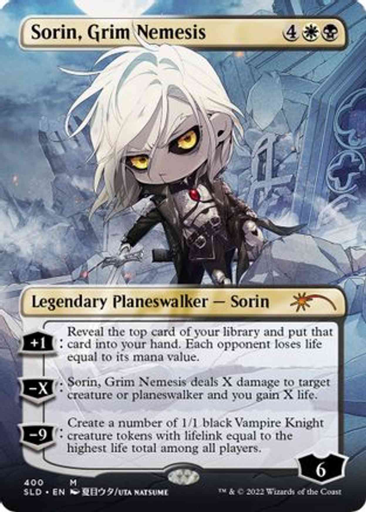 Sorin, Grim Nemesis (Borderless) magic card front
