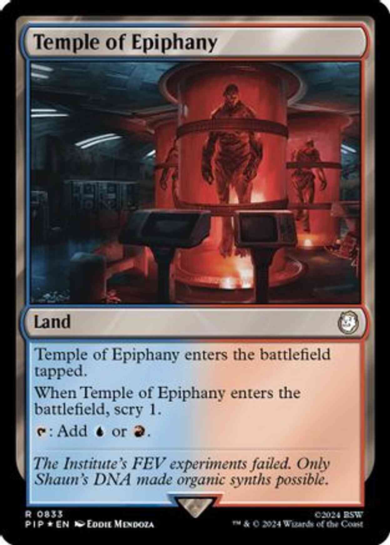 Temple of Epiphany (Surge Foil) magic card front