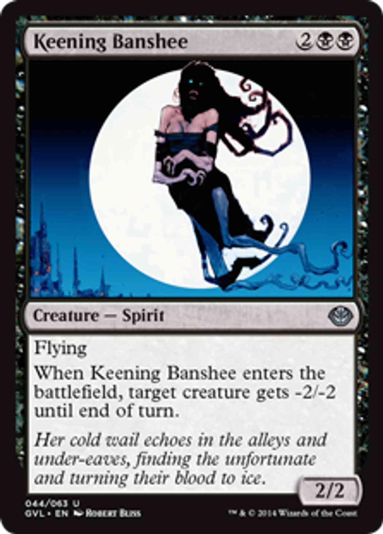 Keening Banshee magic card front
