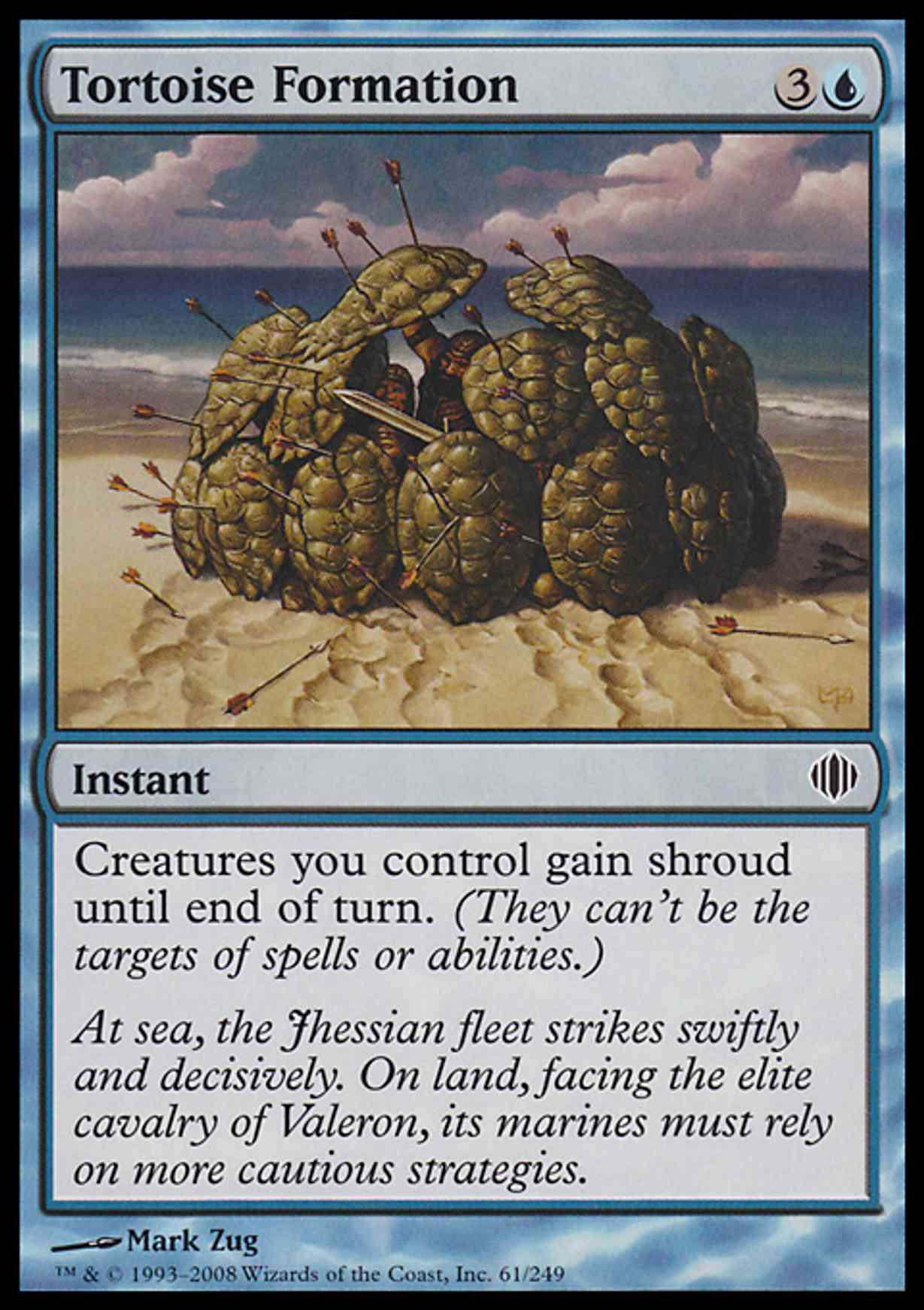 Tortoise Formation magic card front