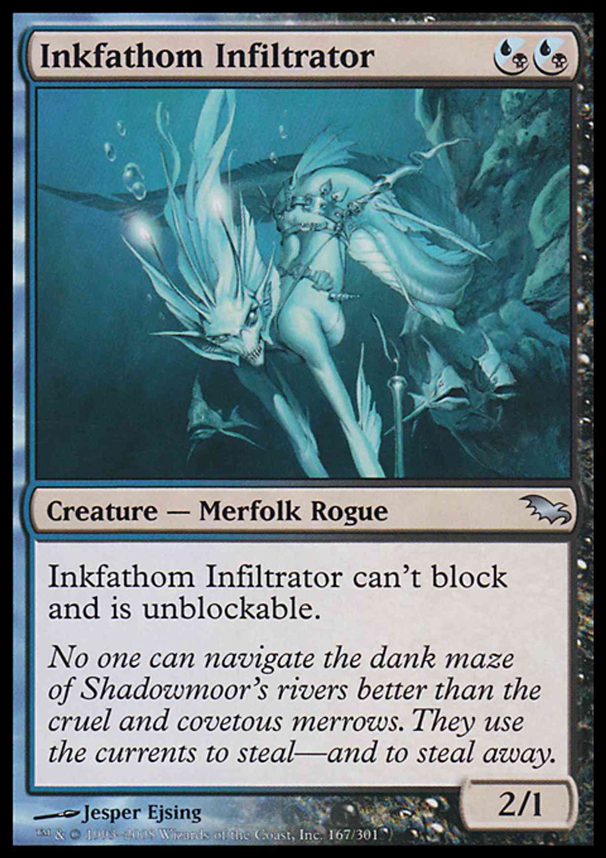 Inkfathom Infiltrator magic card front