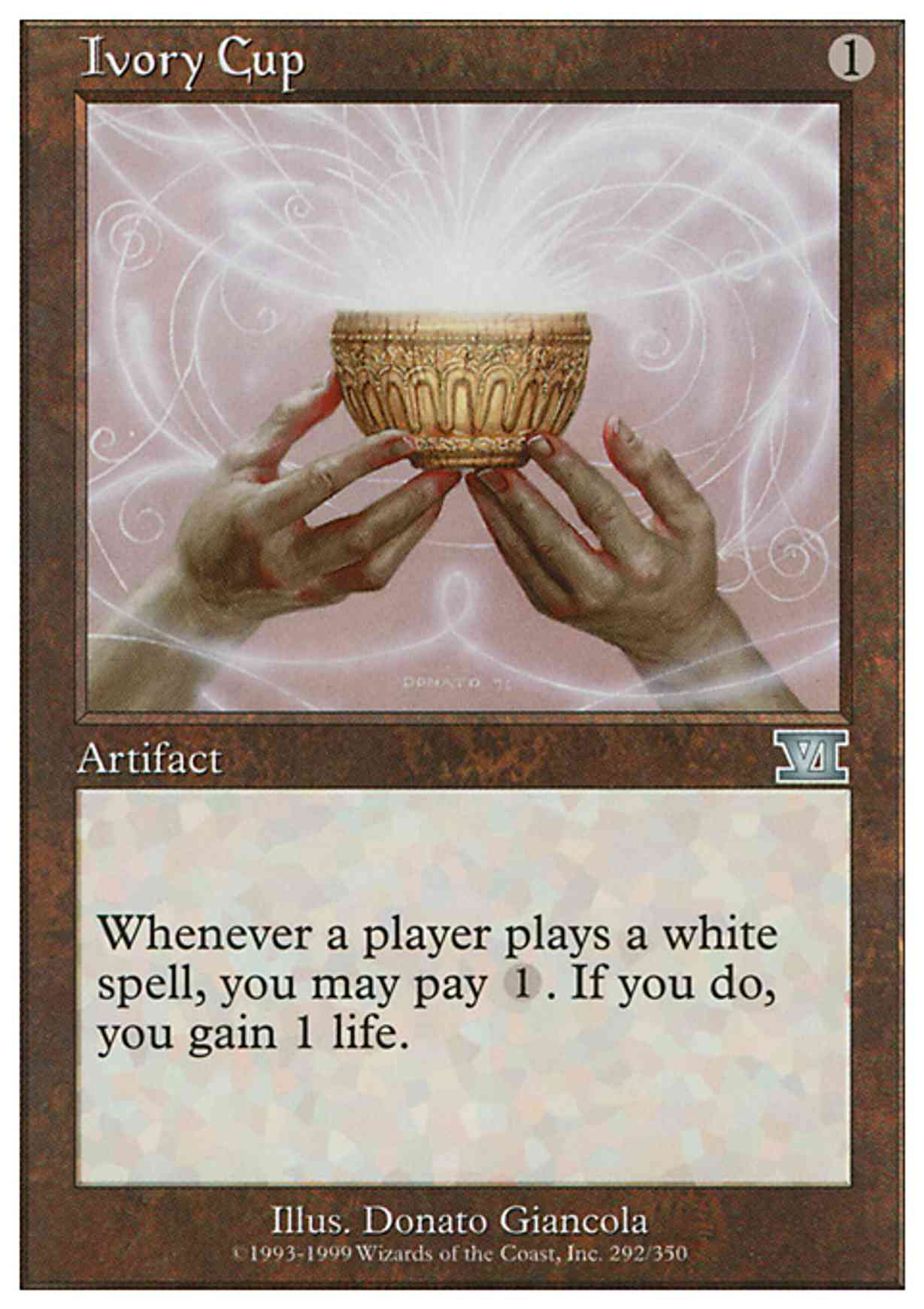 Ivory Cup magic card front