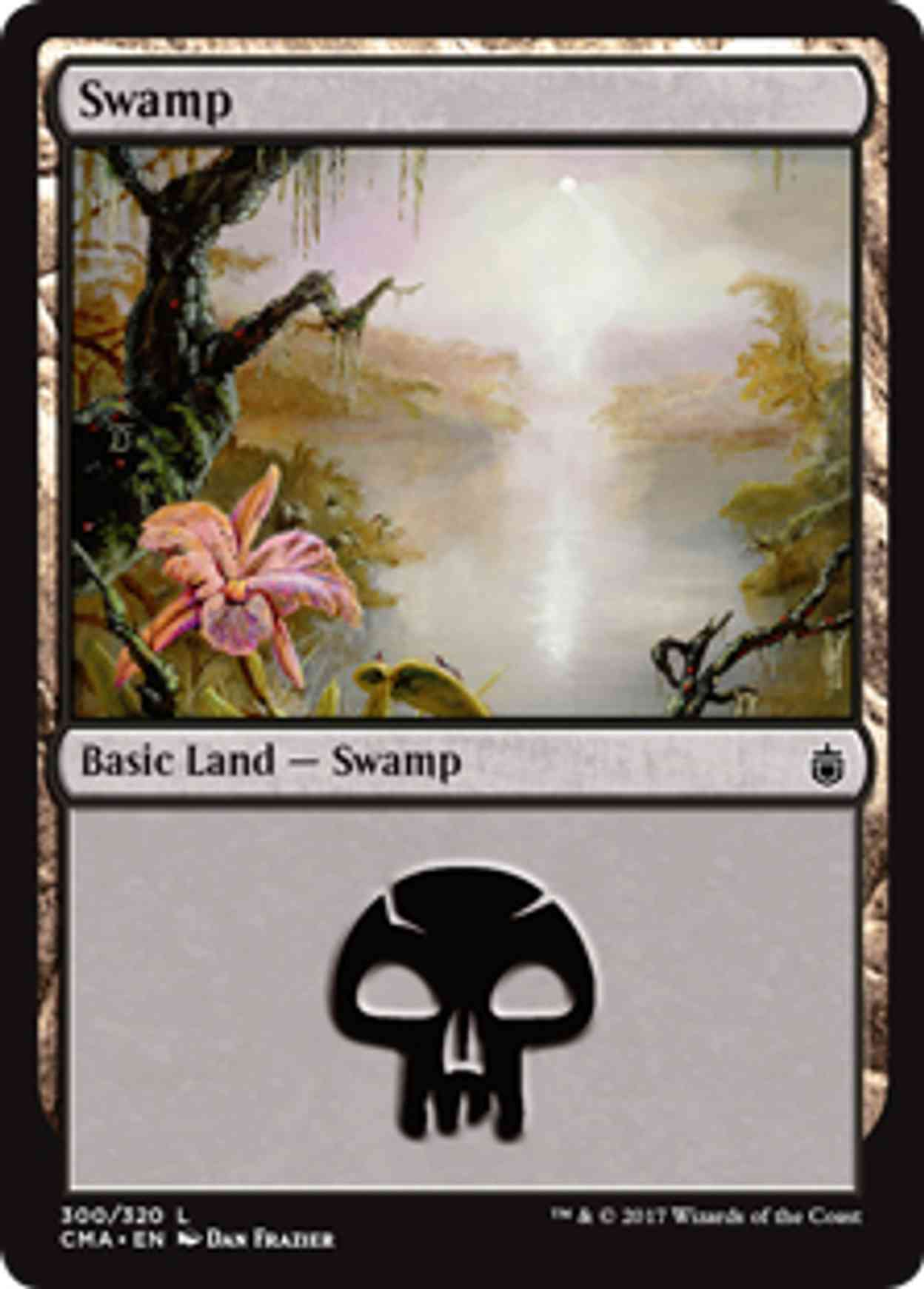Swamp (300) magic card front