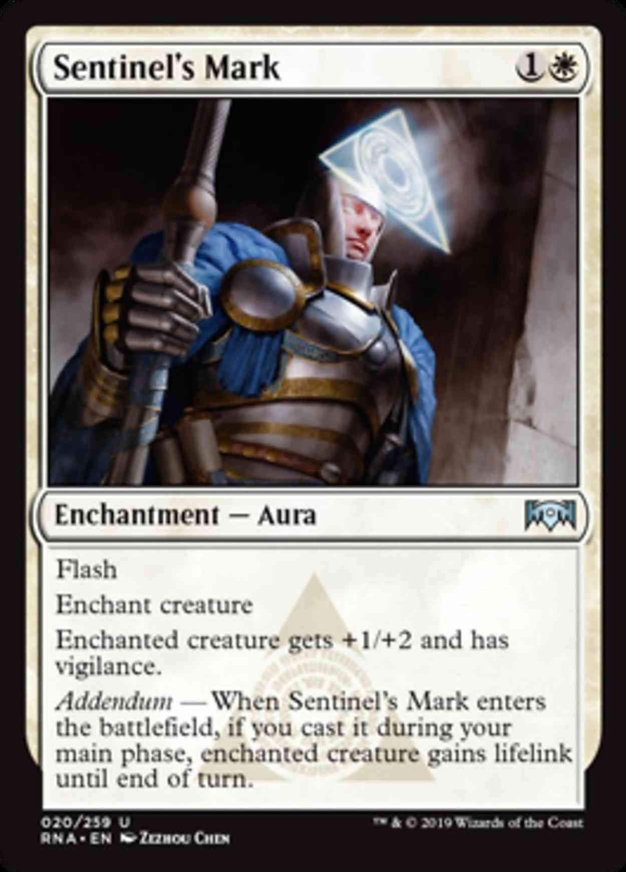 Sentinel's Mark magic card front