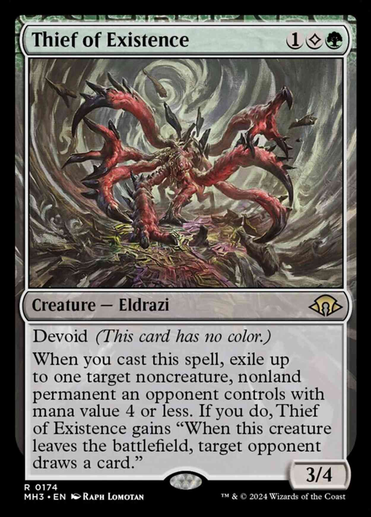 Thief of Existence magic card front