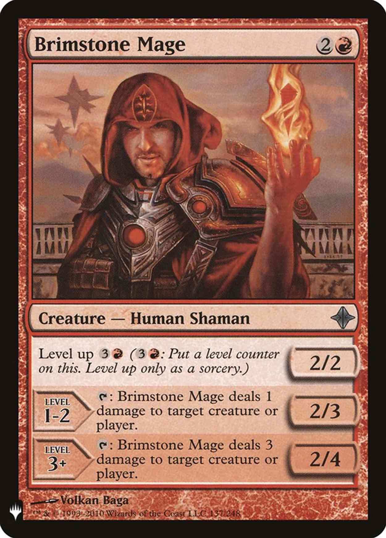 Brimstone Mage magic card front