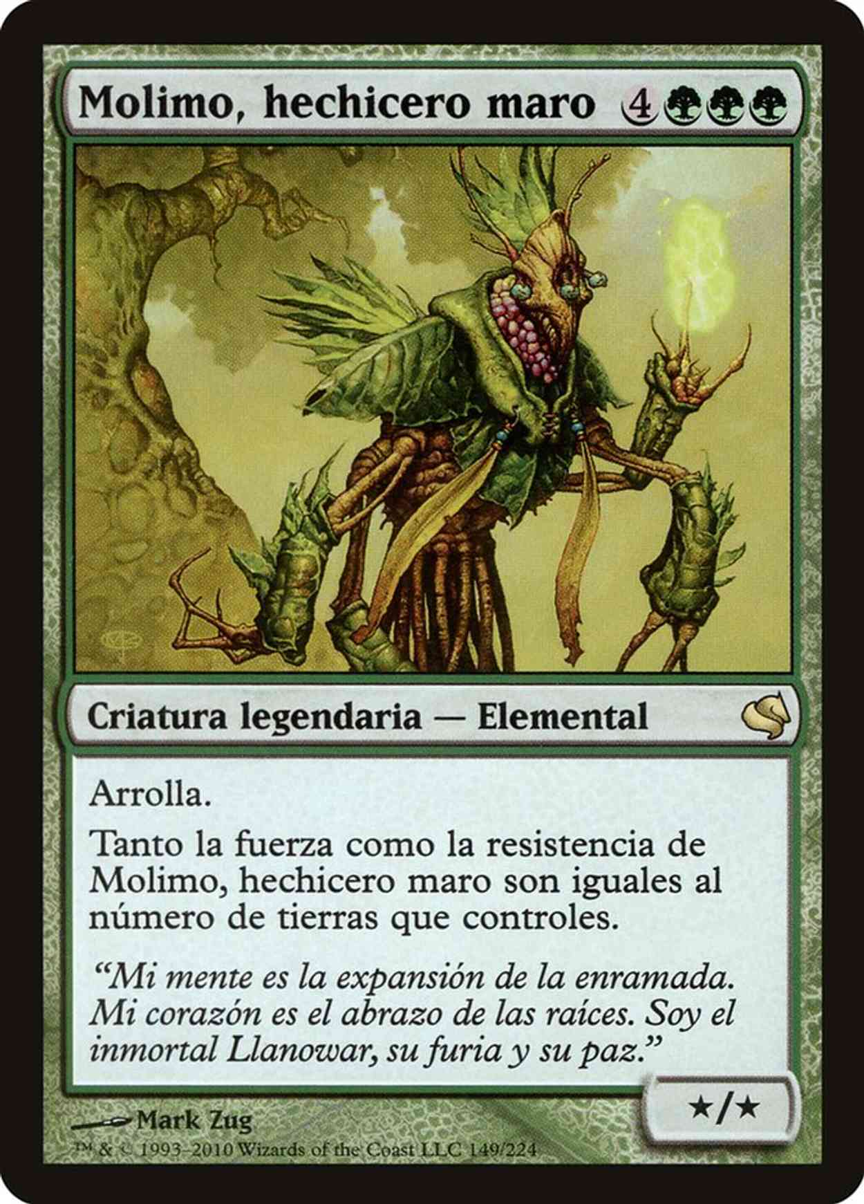 Molimo, Maro-Sorcerer (Retro Frame) magic card front