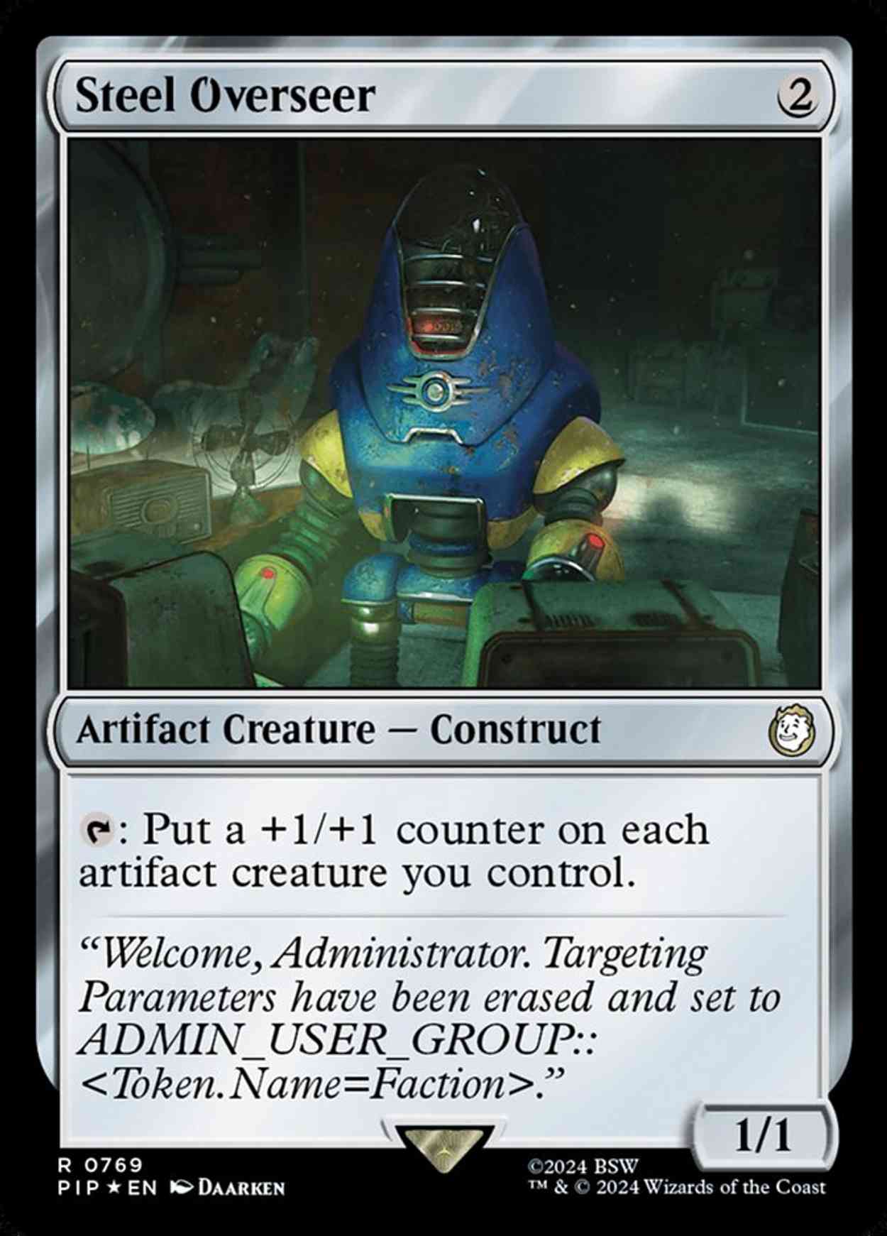 Steel Overseer (Surge Foil) magic card front