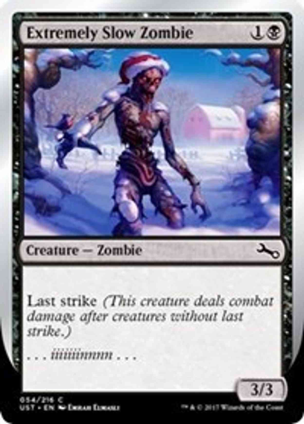Extremely Slow Zombie (C) magic card front