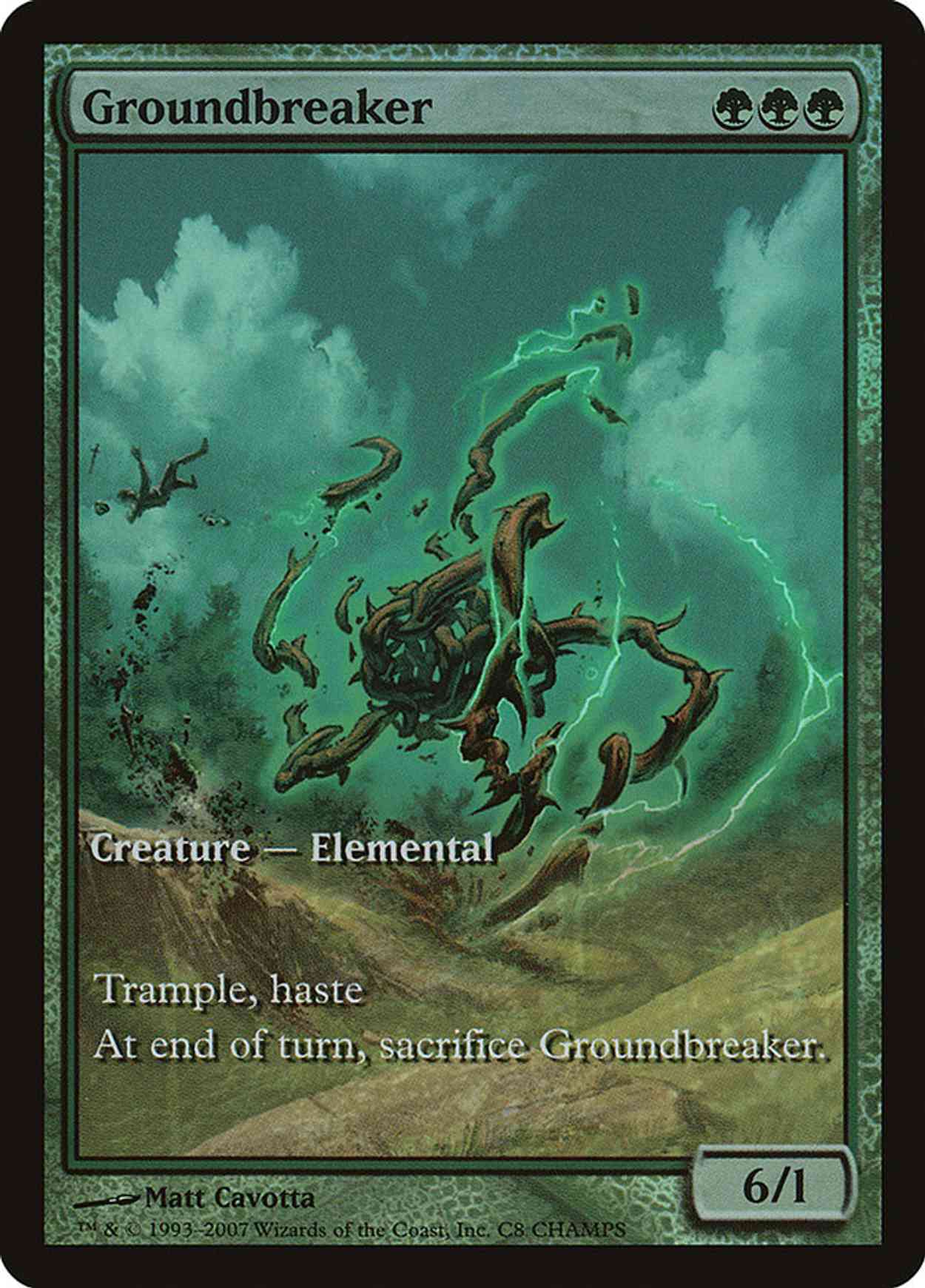 Groundbreaker magic card front