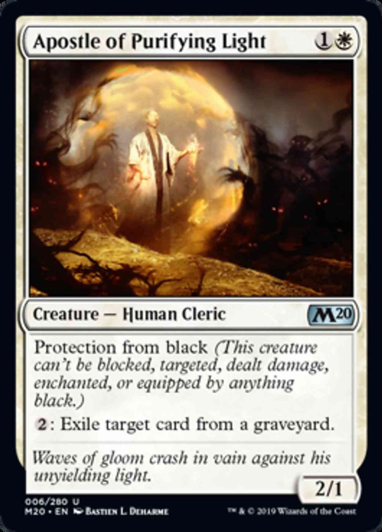 Apostle of Purifying Light magic card front